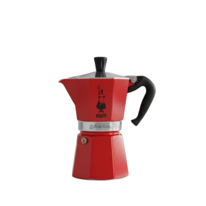 bialetti moka roja 6 tazas